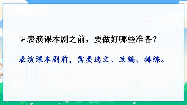 人教部编版语文五年级下册 口语交际：怎么表演课本剧  课件+教案+素材04