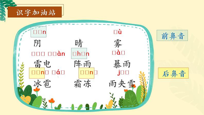 语文园地一（教学课件+教案+学习任务单+分层作业）一年级语文下册部编版05