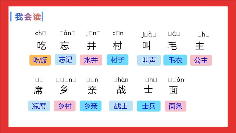 第1课《吃水不忘挖井人》第一课时（课件）-2022-2023学年一年级语文下册同步备课第8页