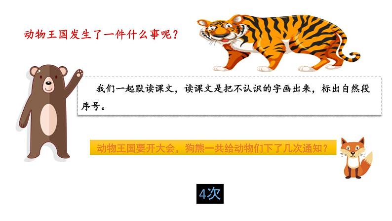 部编语文一年级下册 第七单元 17 动物王国开大会 PPT课件第4页