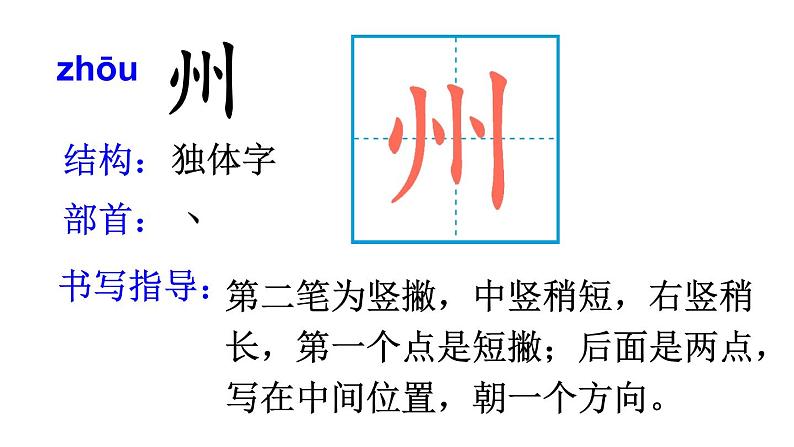 部编版二年级语文下册--识字1 神州谣（课件2）第7页