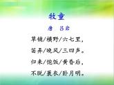 部编版五年级语文下册--1.古诗三首-稚子弄冰（课件）