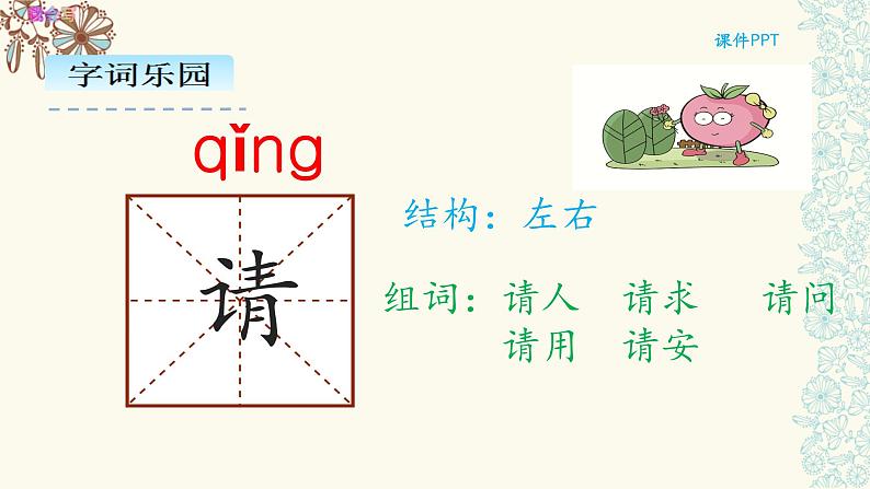 部编版一年级语文下册--3 .小青蛙（课件2）第6页