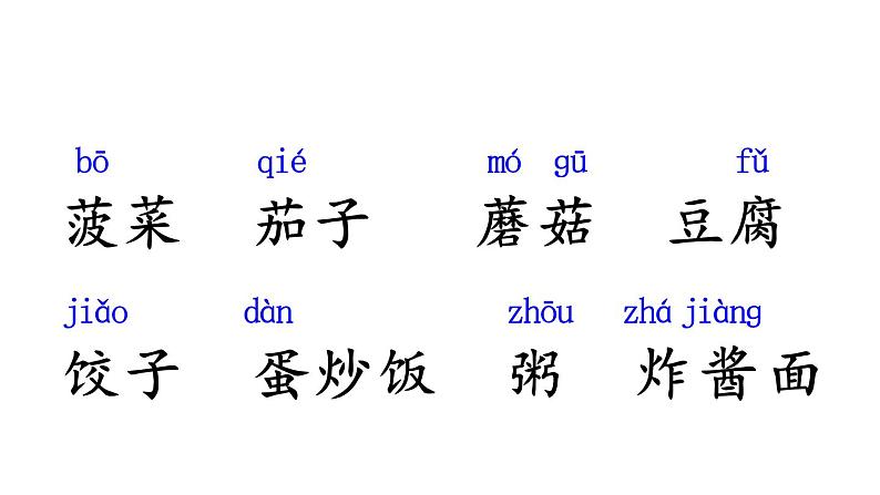 部编版二年级语文下册--识字4 中国美食 课件第2页