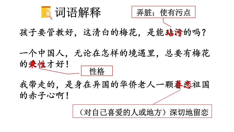 部编版五年级语文下册--4 梅花魂（课件）第8页