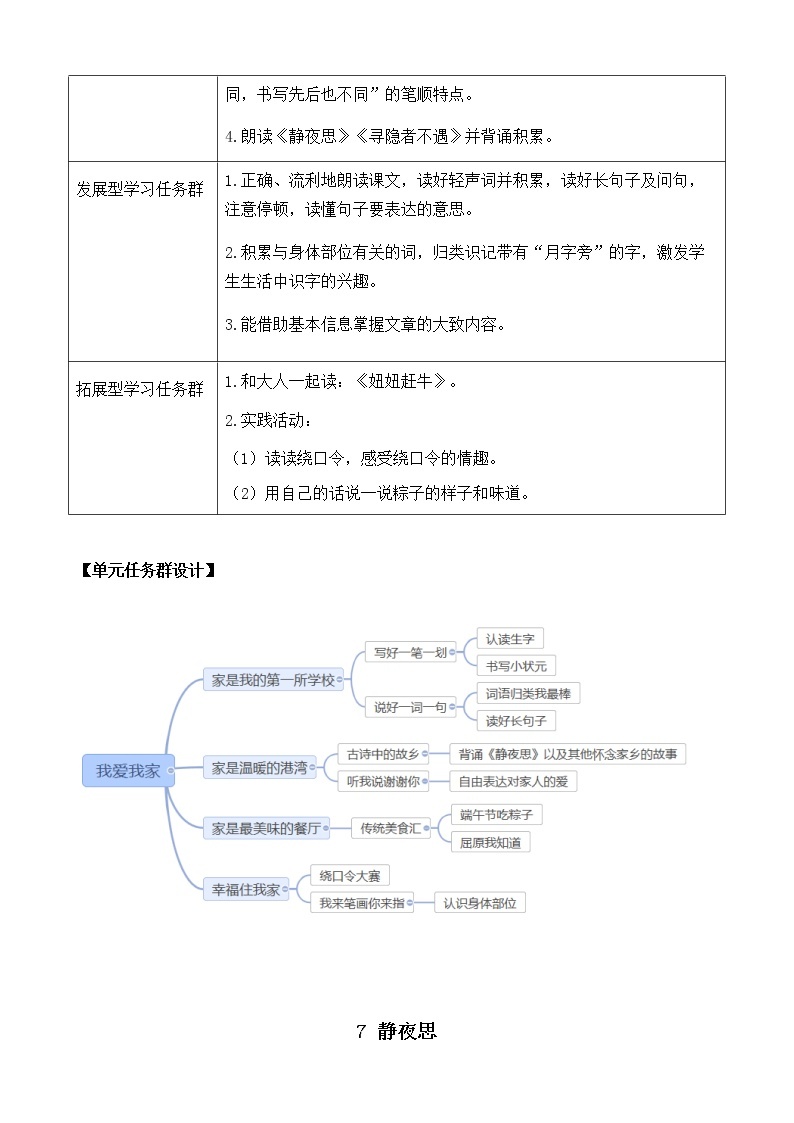 7 静夜思 优质教案02