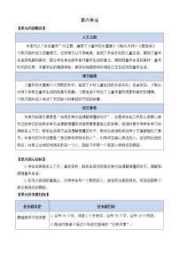 人教部编版三年级下册第六单元18 童年的水墨画教案及反思