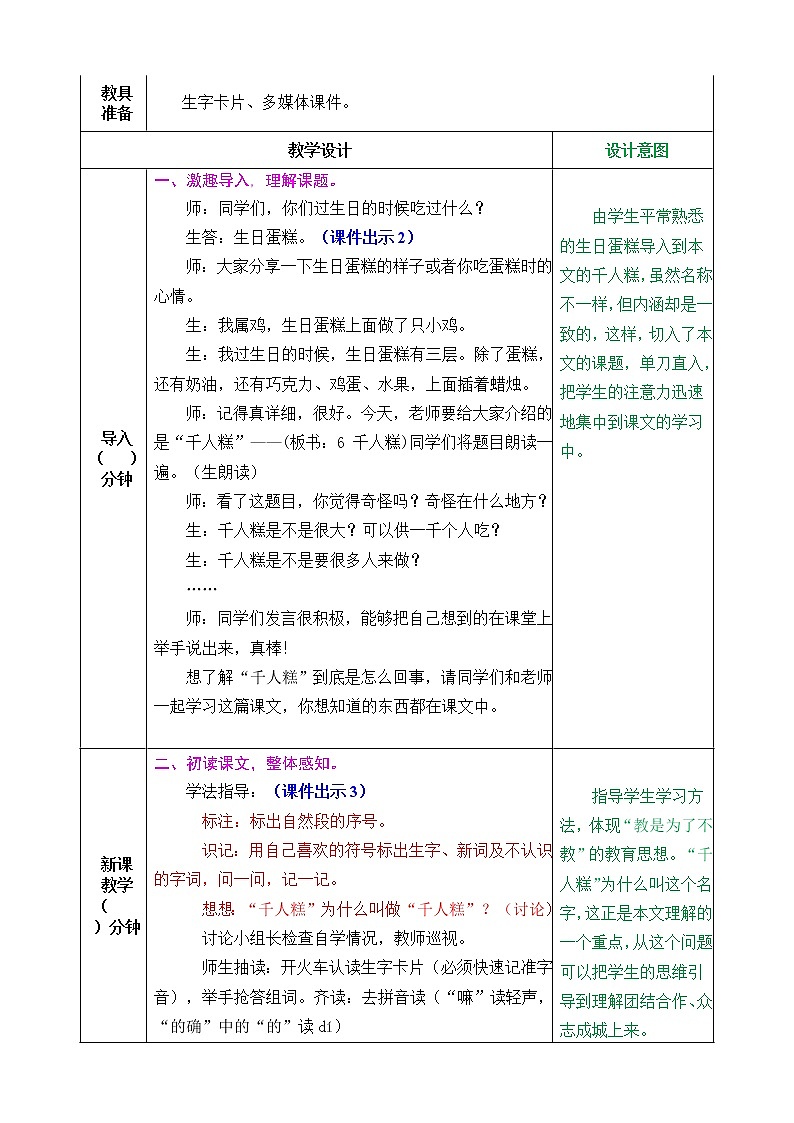 第二单元 6 千人糕 课件＋教案＋素材02