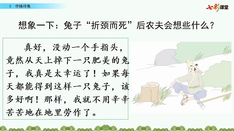 名师讲重点课件5守株待兔（抓住人物行为，读懂故事）第4页