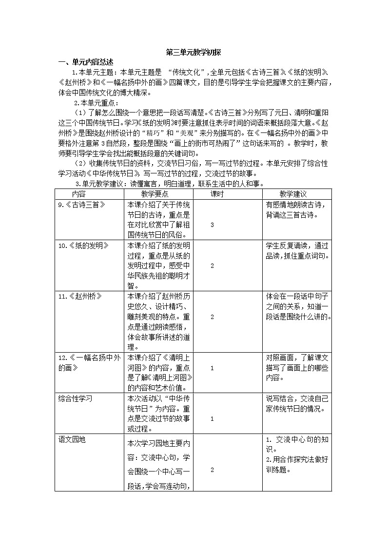 第三单元 9 古诗三首 课件＋教案＋素材01