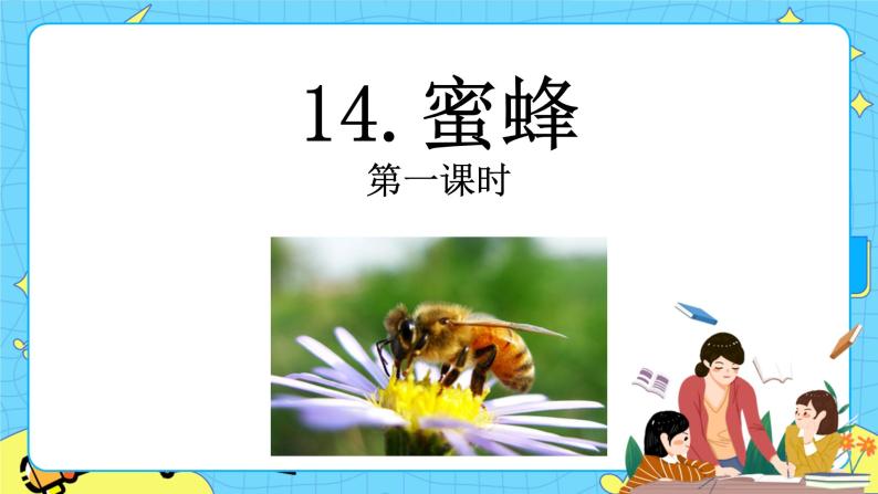 第四单元 14 蜜蜂 课件＋教案＋素材01