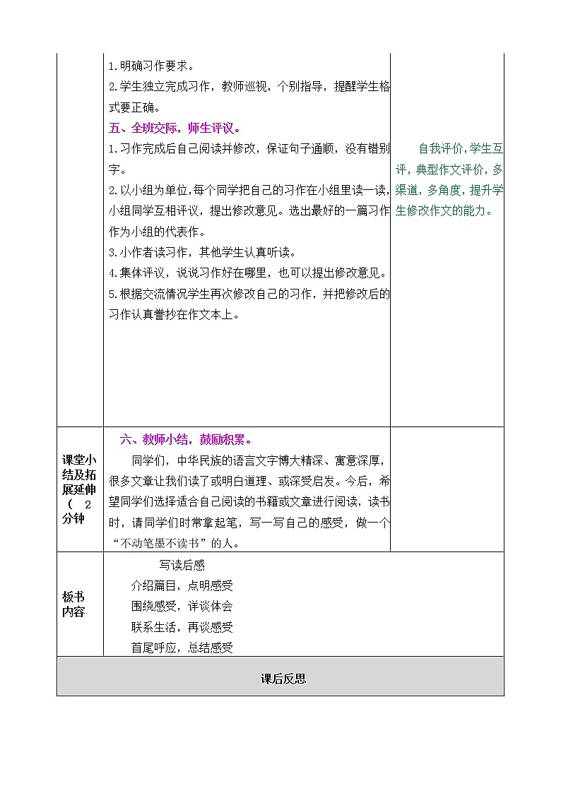 第二单元 习作：写读后感 课件＋教案＋素材03