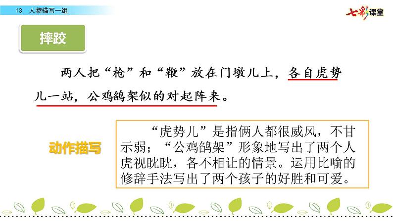 第五单元 13 人物描写一组 课件＋教案＋素材05