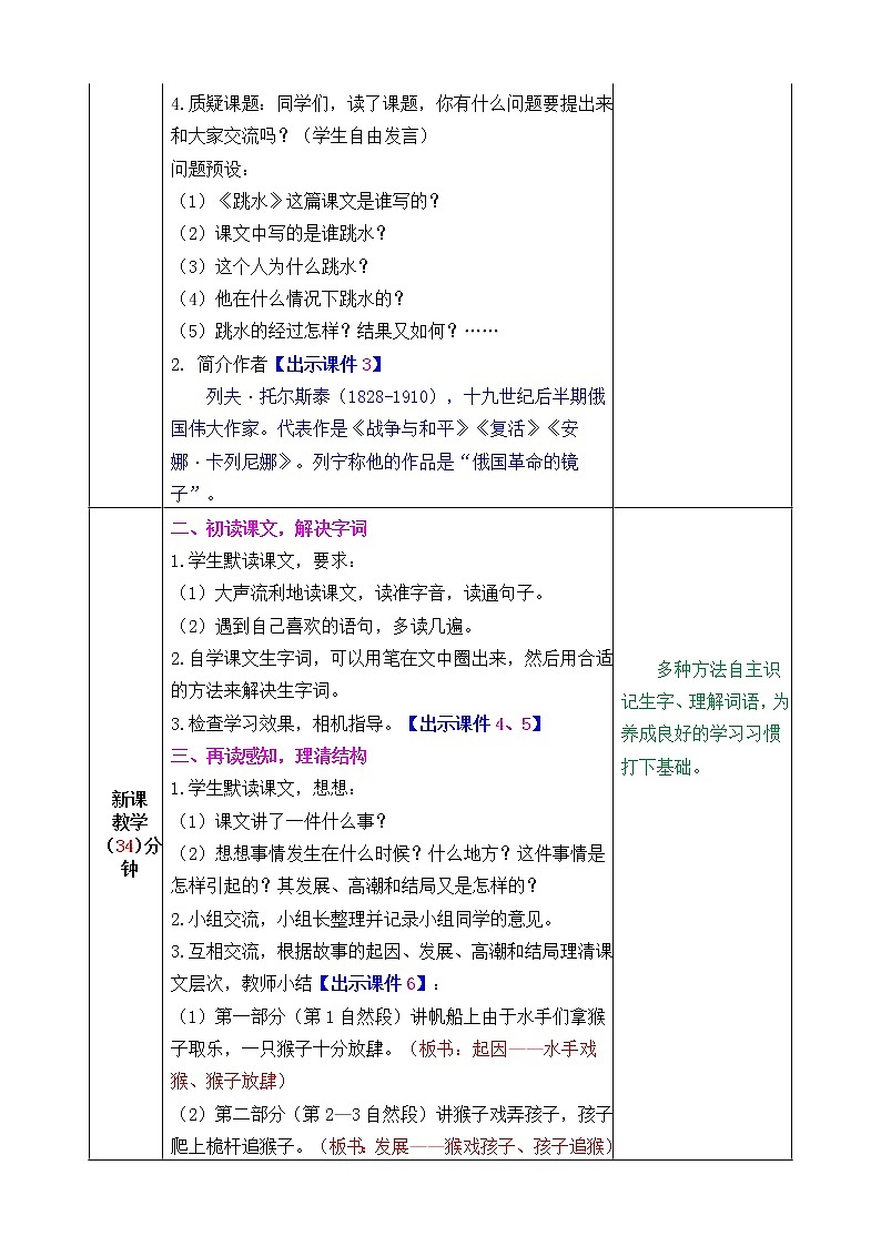 第六单元 17 跳水 课件＋教案＋素材02