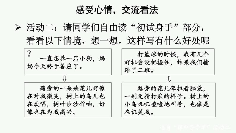 部编版六年级语文下册课件 第三单元  交流平台·初试身手07