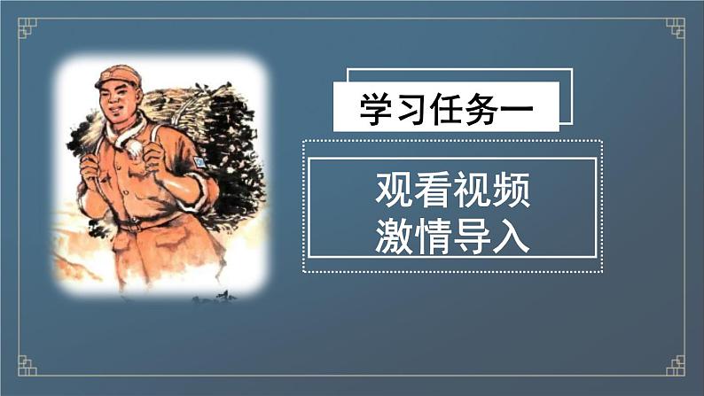 部编版语文六年级下册 第12课《为人民服务》第一课时 课件+教案+练习+任务清单02