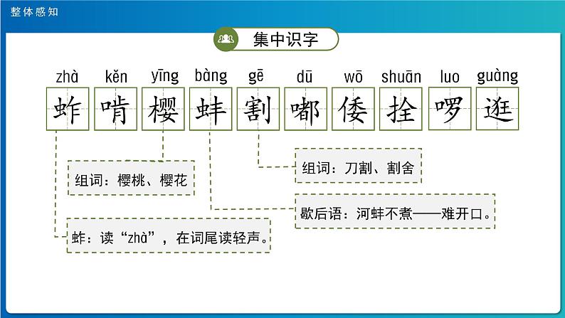 《祖父的园子》第1课时示范公开课教学课件【人教部编版五年级下册】08