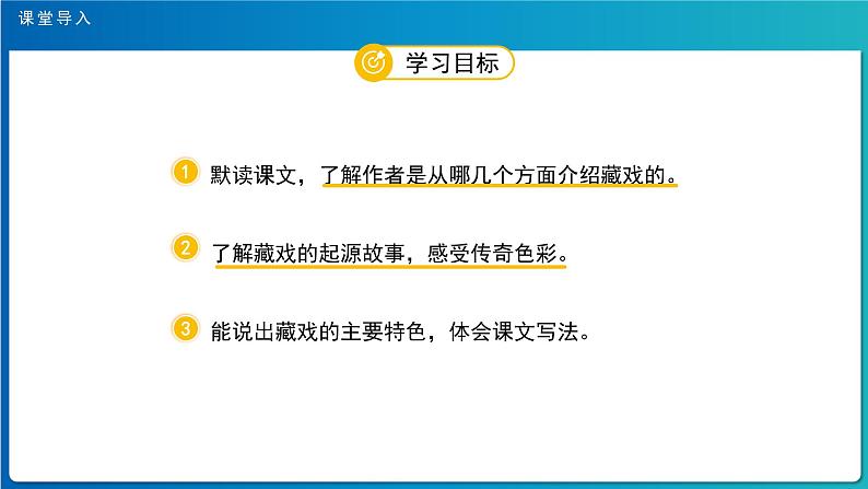 《藏戏》示范公开课教学课件【部编人教版六年级下册】第3页