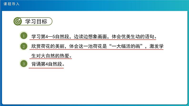 《荷花》第2课时示范公开课教学课件（定稿）【人教部编版三年级下册】第3页