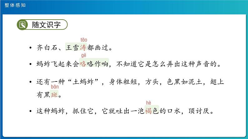 《昆虫备忘录》示范公开课教学课件（定稿）【人教部编版三年级下册】07