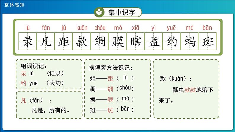 《昆虫备忘录》示范公开课教学课件（定稿）【人教部编版三年级下册】08