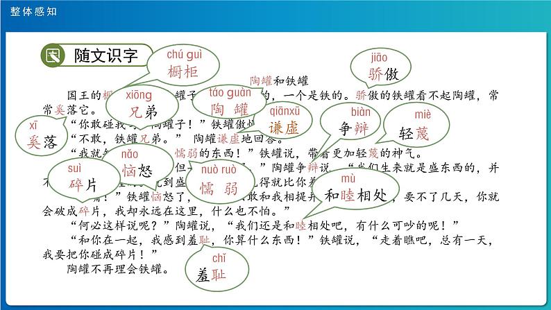 《陶罐和铁罐》第1课时示范公开课教学课件（定稿）【人教部编版三年级下册】第6页