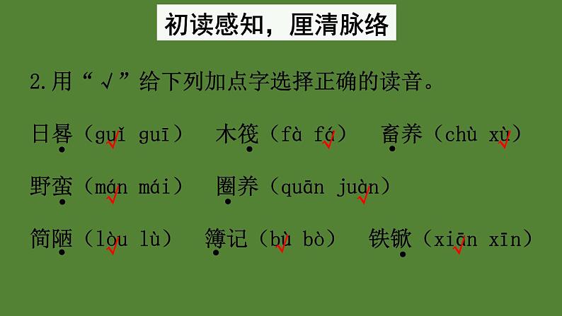 部编版六年级语文下册--5 鲁滨逊漂流记（节选）（课件）第4页