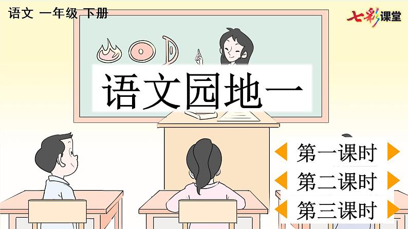 人教版小学语文一年级下册语文园地一【优质版】课件PPT第1页