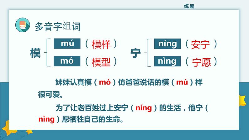 【统编版】小学语文四年级上册第七单元复习教学PPT课件06