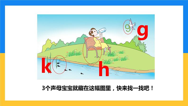 【统编版】一年级语文上册gkh汉语拼音教学PPT课件03