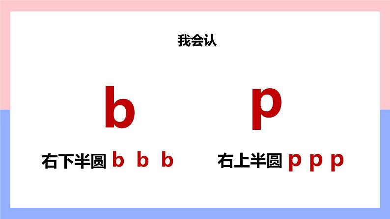 【统编版】一年级语文上册bpmf汉语拼音教学PPT课件第6页