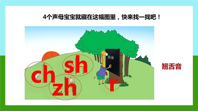 【统编版】一年级语文上册zhchshir汉语拼音教学PPT课件第5页