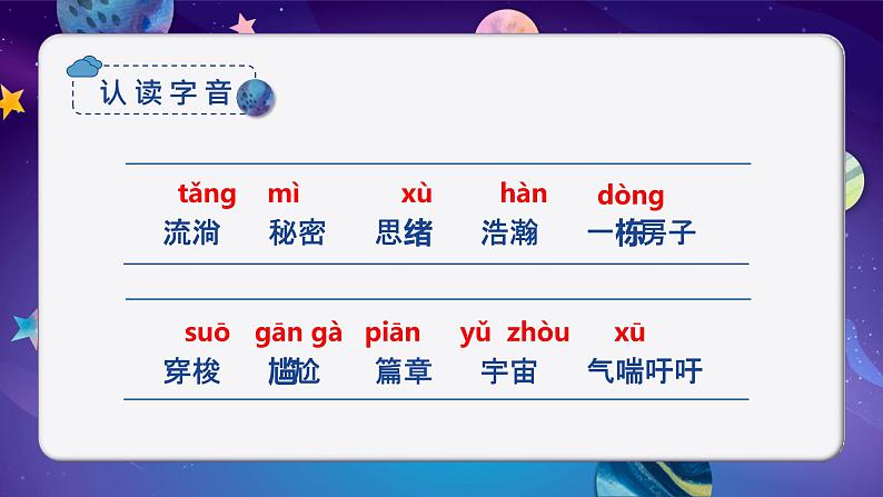 【统编版】小学三年级语文下册第五单元《宇宙的另一边》教学PPT课件05