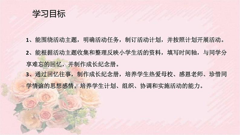 人教部编版语文六年级下册 第六单元 综合性学习 回忆往事 课件04