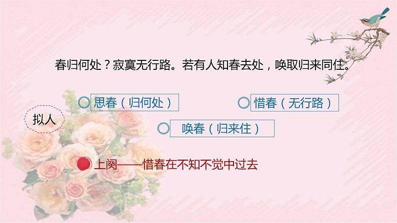 人教部编版语文六年级下册 古诗词诵读 10 清平乐 课件08