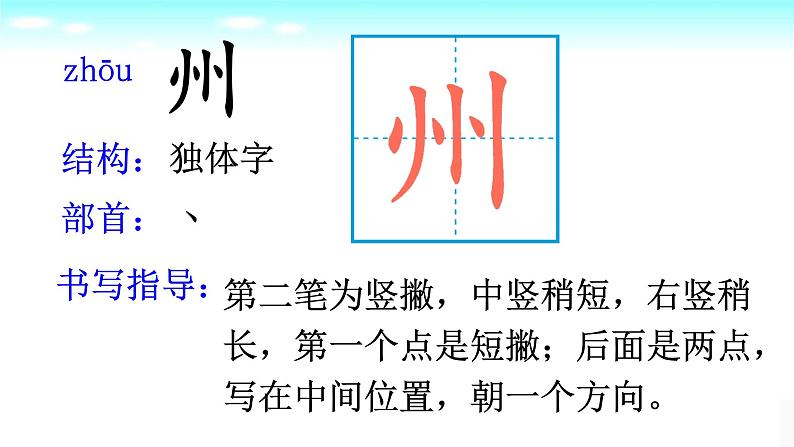 部编人教版语文二年级下册识字1《-神州谣》 课件第6页