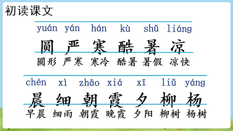 人教语文一下 第5单元 识字6 古对今 PPT课件06