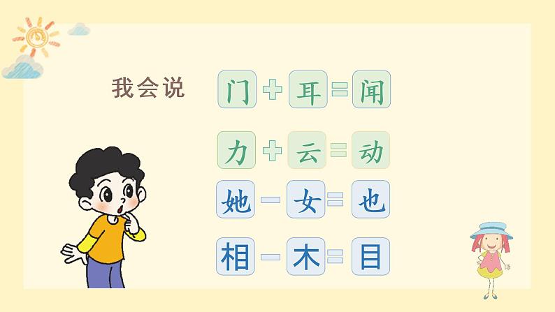 人教语文一下 第7单元 语文园地七 PPT课件06