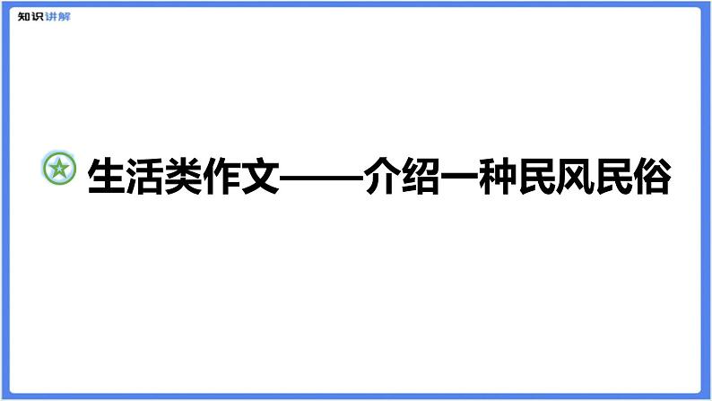 生活类作文——介绍一种民风民俗课件01