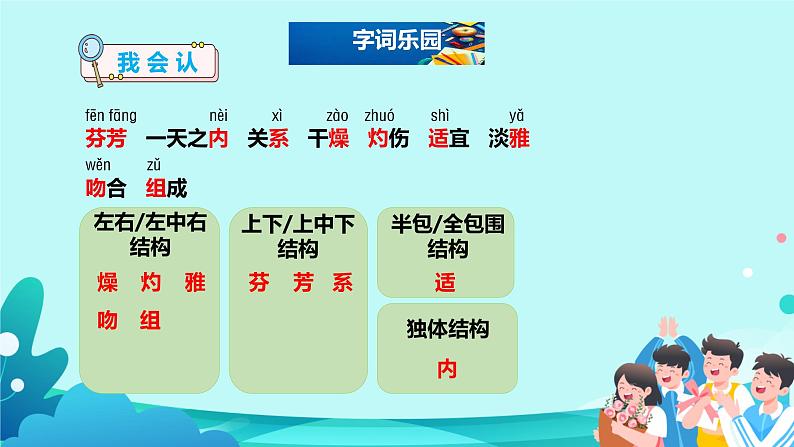 13.《花钟》课件(共两课时，PPT)第3页