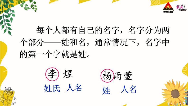 识字2 姓氏歌课件PPT第2页