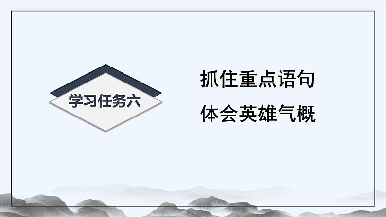 第6课《狼牙山五壮士》第二课时（课件）-六年级语文上册部编版第6页