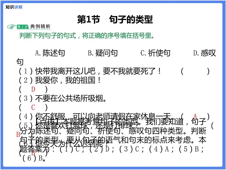 【精品课件】部编版 小升初 专题讲解：句子大合集06