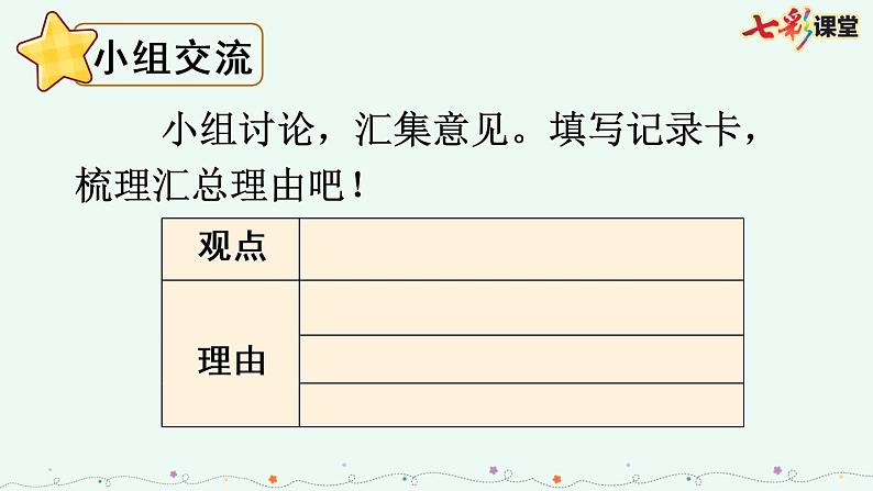 部编版小学语文三年级下册 口语交际：该不该实行班干部轮流制课件PPT第7页