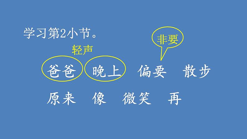 部编版一年级语文下册--9 夜色（精品课件2）05