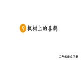 部编版二年级语文下册--9 枫树上的喜鹊（优质课件1）