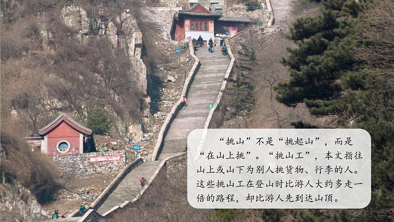 25《挑山工》课件第5页