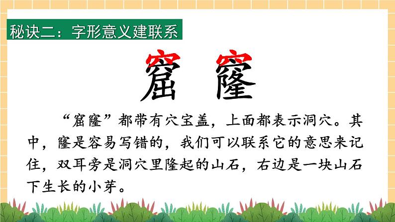 部编版语文四年级下册1 音形义结合来纠错 期末复习课件06