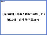 【同步课件】（部编三上）10.在牛肚子里旅行