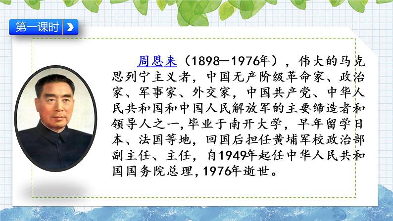 部编版语文四年级上册《为中华之崛起而读书》课件02